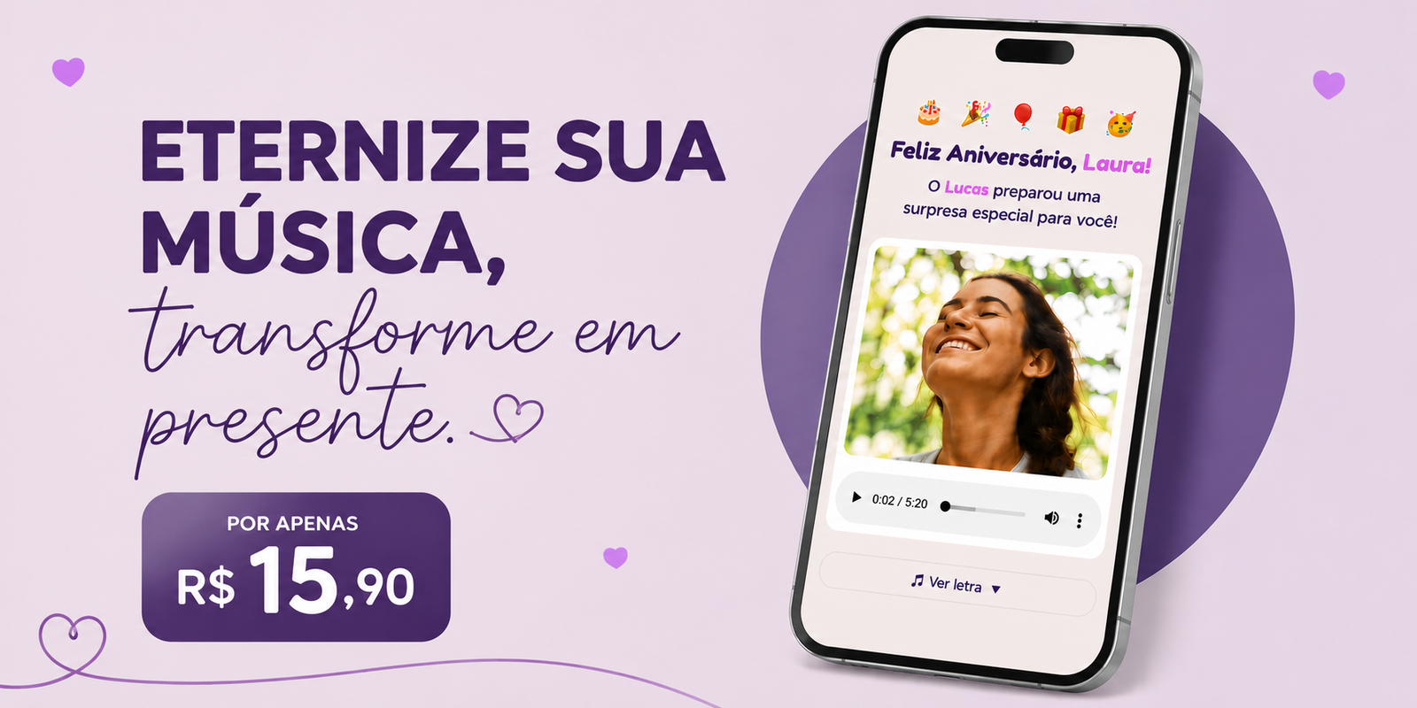 Criar presente personalizado